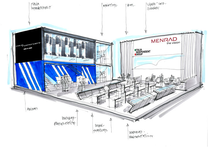 Ferdinand Menrad Messestand Opti