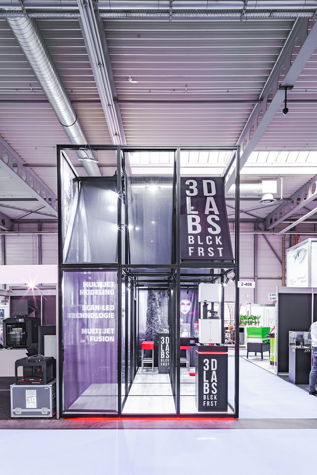 Trade fair booth 3D Labs