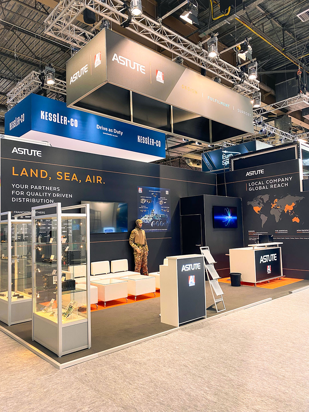 Astute Messestand