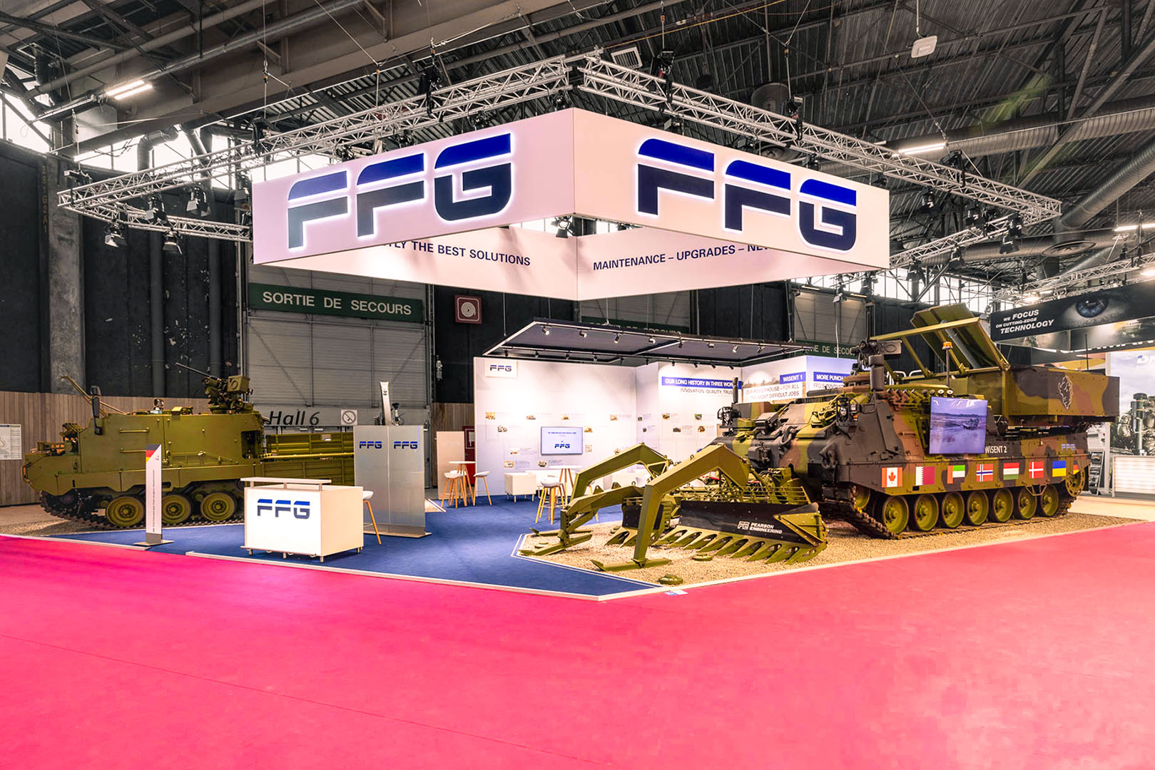 Messestand von FFG