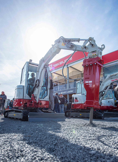 Takeuchi/Wilhelm Schäfer GmbH Trade Show booth