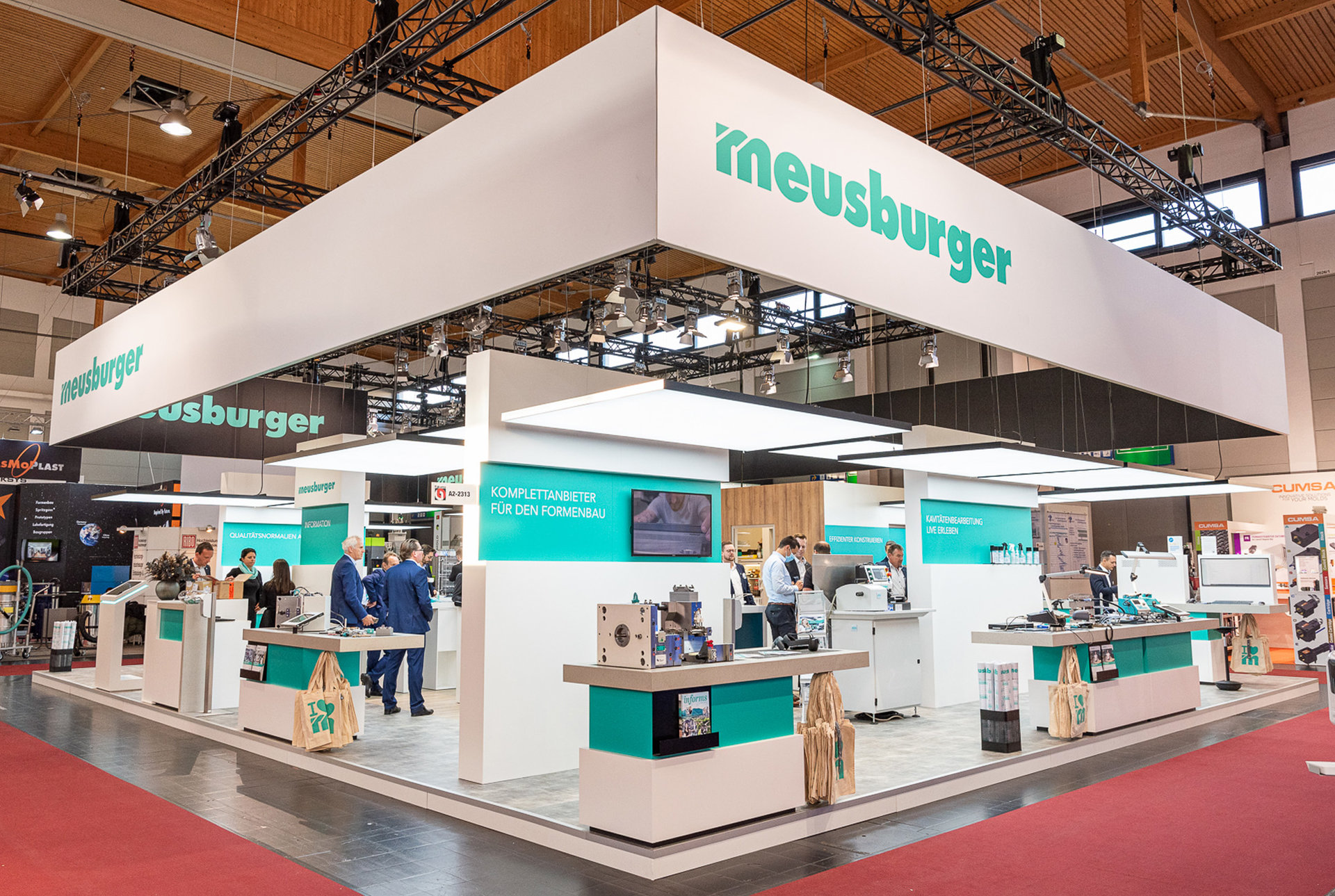 Meusburger Messestand