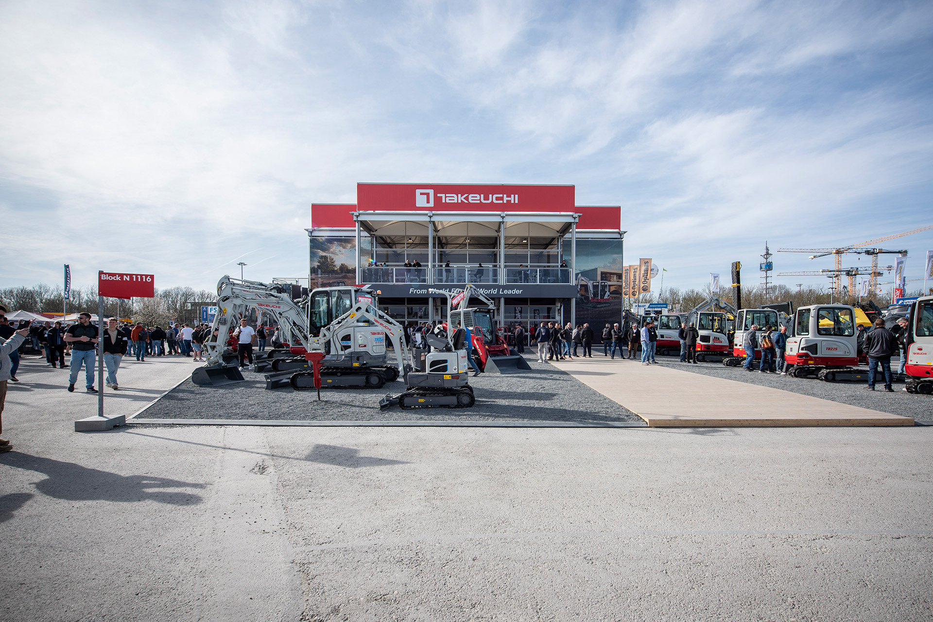 trade show pavilion bauma